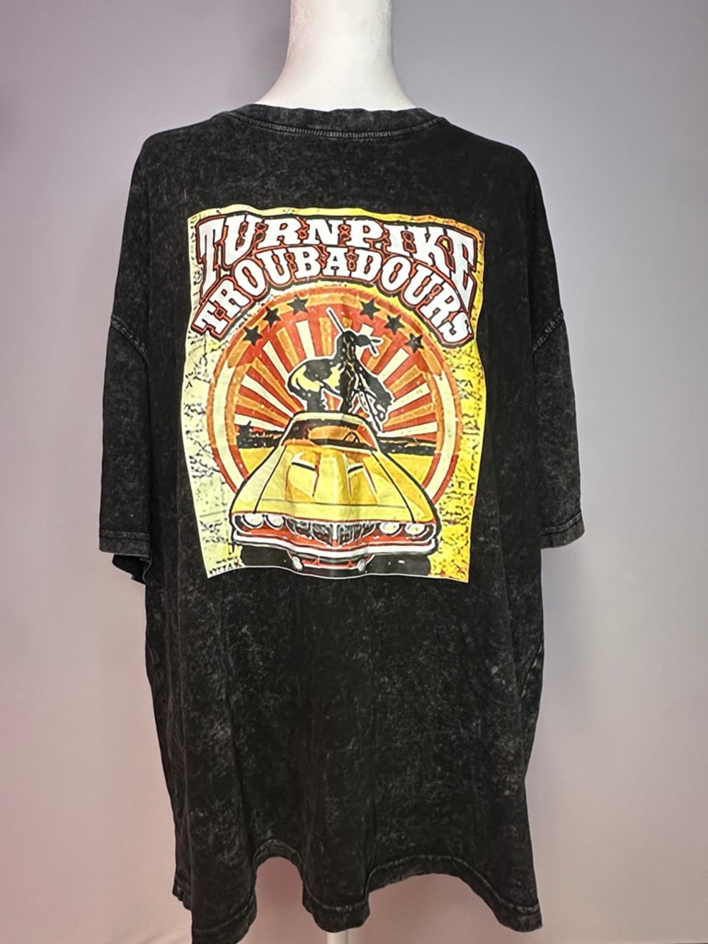 Vintage Turnpike Troubadours T-Shirt, washed distressed, Short Sleeve